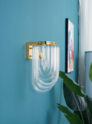 Aurora Applique Murale en Verre de Luxe