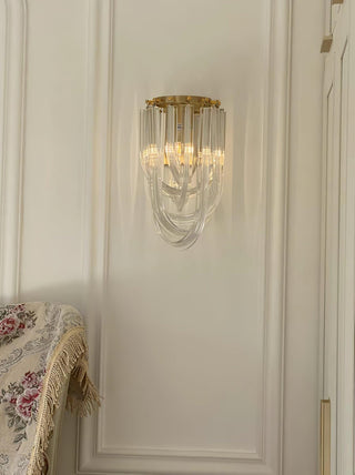 Aurora Applique Murale en Verre de Luxe