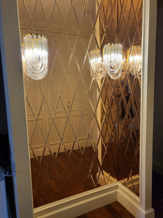 Aurora Applique Murale en Verre de Luxe