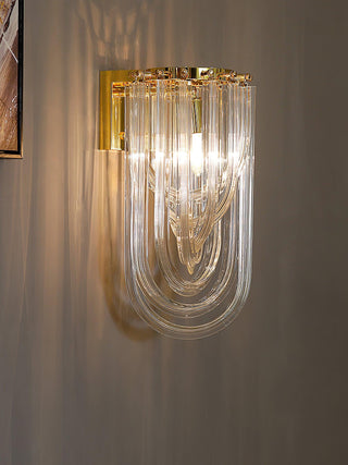 Aurora Applique Murale en Verre de Luxe