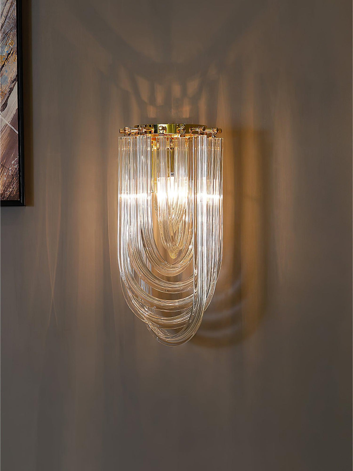 Vianiana Applique Murale en Verre de Luxe