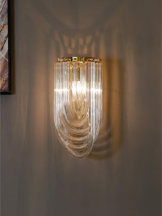 Aurora Applique Murale en Verre de Luxe