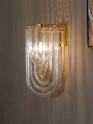 Aurora Applique Murale en Verre de Luxe