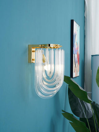 Aurora Applique Murale en Verre de Luxe