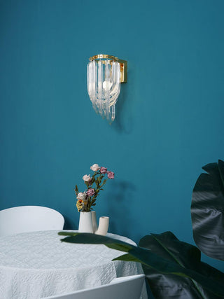 Aurora Applique Murale en Verre de Luxe