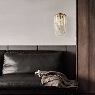 Aurora Applique Murale en Verre de Luxe