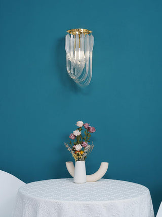 Aurora Applique Murale en Verre de Luxe
