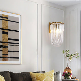 Aurora Applique Murale en Verre de Luxe