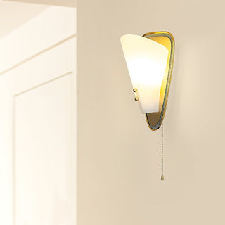 Triangular Wall Lamp-Neutral Decor