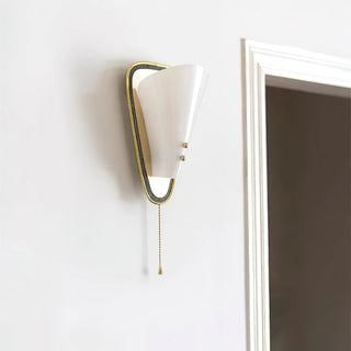 Triangular Wall Lamp-Neutral Decor