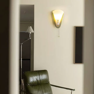 Triangular Wall Lamp-Neutral Decor