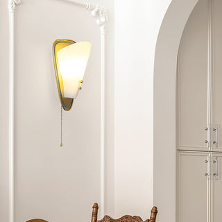 Triangular Wall Lamp-Neutral Decor