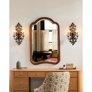 Vadora Postmodern Luxe Métal Applique Murale-Luire