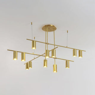 Lustra Lustre Tribes Laiton Linéaire Cylindrique