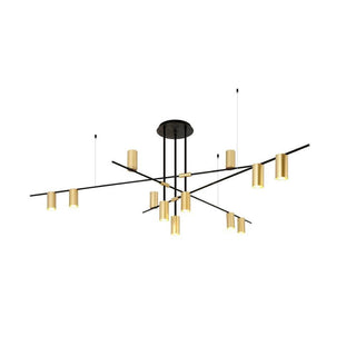 Lustra Lustre Tribes Laiton Linéaire Cylindrique