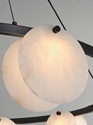 Olveneth Lustre Moderne en Albâtre