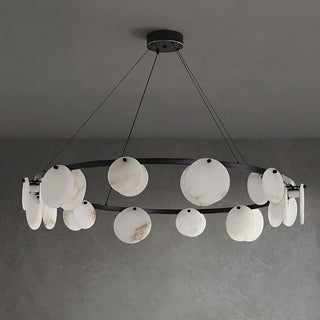 Olveneth Lustre Moderne en Albâtre