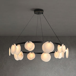 Olveneth Lustre Moderne en Albâtre