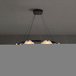 Olveneth Lustre Moderne en Albâtre