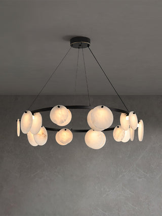 Olveneth Lustre Moderne en Albâtre