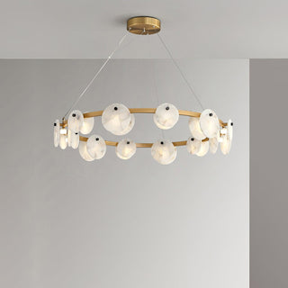 Olveneth Lustre Moderne en Albâtre