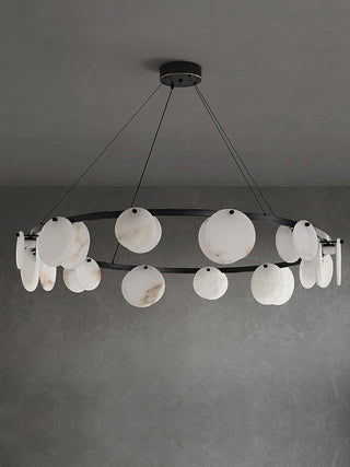Olveneth Lustre Moderne en Albâtre