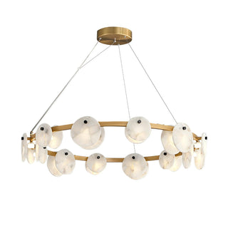 Olveneth Lustre Moderne en Albâtre