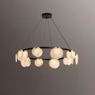 Olveneth Lustre Moderne en Albâtre