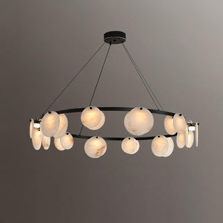 Olveneth Lustre Moderne en Albâtre