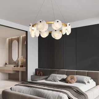 Olveneth Lustre Moderne en Albâtre