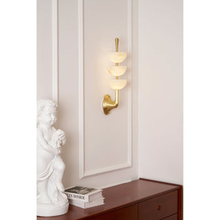 Vitheiel Moderne Minimaliste Art Albâtre Applique Murale-Luire