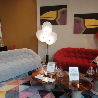 Scarlet Lampadaire en Tissu