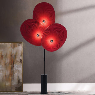 Scarlet Lampadaire en Tissu