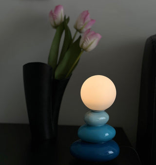 Devenu Lampe de Table en Céramique Joueuse