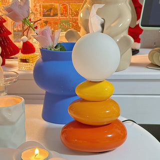 Devenu Lampe de Table en Céramique Joueuse