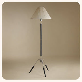 Tripod Base Floor Lamp-Neutral Decor