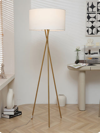 Zander Lampadaire Minimaliste en Tissu