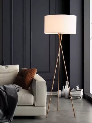 Zander Lampadaire Minimaliste en Tissu