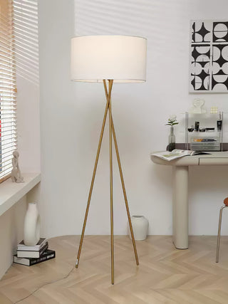 Zander Lampadaire Minimaliste en Tissu