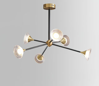 Myzoraris Mid Century Moderne Verre Lustre