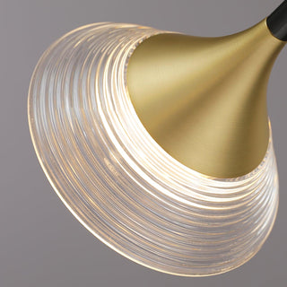 Myzoraris Mid Century Moderne Verre Lustre