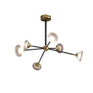 Myzoraris Mid Century Moderne Verre Lustre