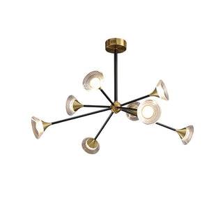 Myzoraris Mid Century Moderne Verre Lustre
