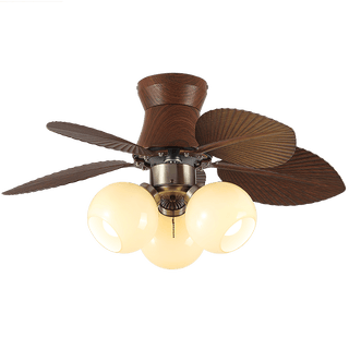 Plafonnier Ventilateur Walden Chêne avec Lumière