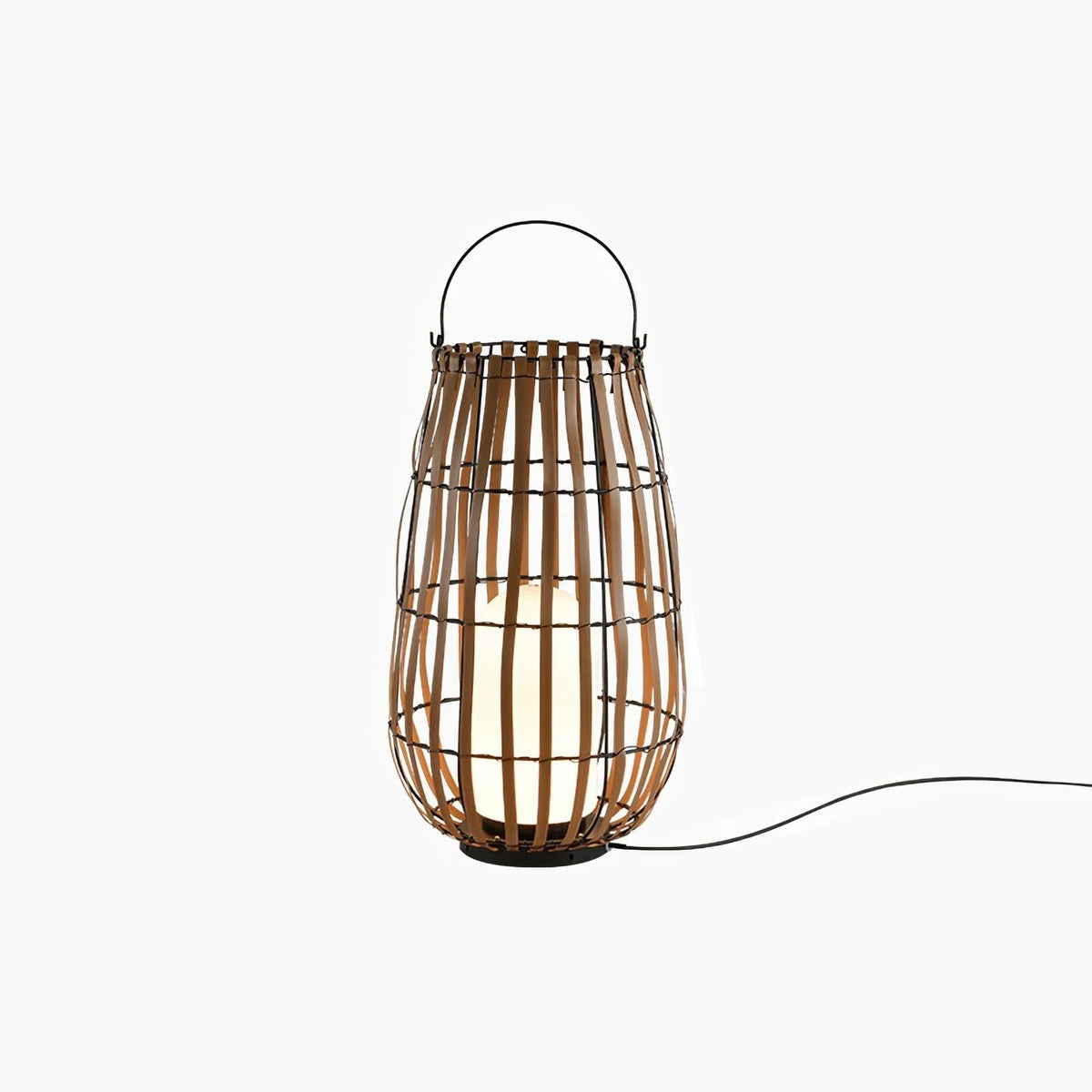 Vereris Lampe Extérieure Lanterne Tressée Tropic