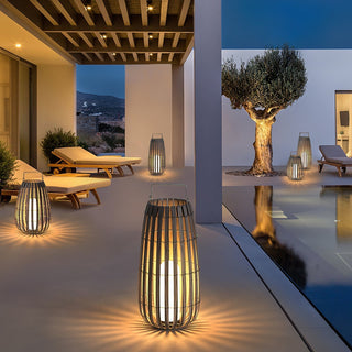 Veshael Lampe Extérieure Lanterne Tressée Tropic