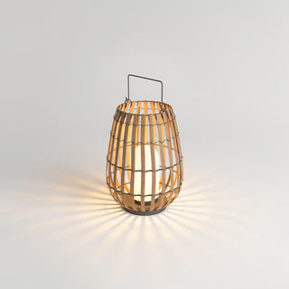 Veshael Lampe Extérieure Lanterne Tressée Tropic