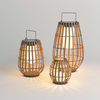 Veshael Lampe Extérieure Lanterne Tressée Tropic