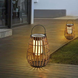 Veshael Lampe Extérieure Lanterne Tressée Tropic