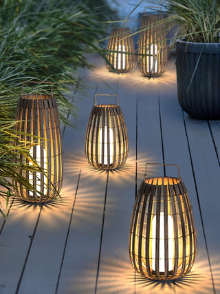 Veshael Lampe Extérieure Lanterne Tressée Tropic